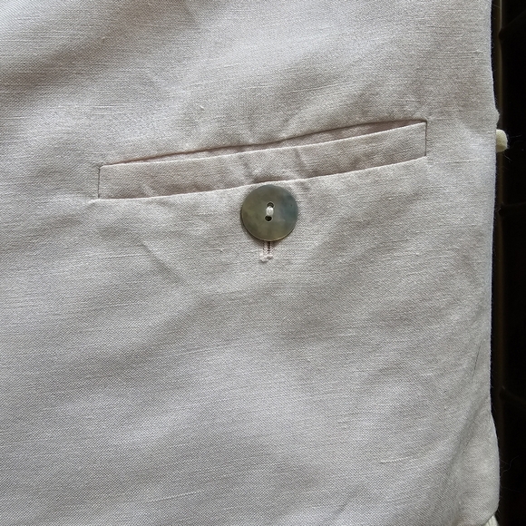 🌷Linen Blazer pale pink - Picture 4 of 12